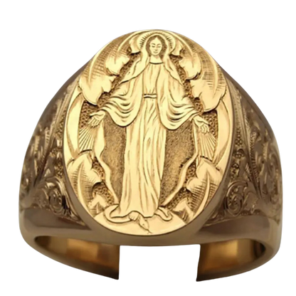 Carved Ring Badge