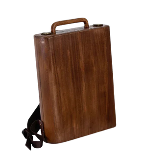 Handmade Wooden Schoolbag