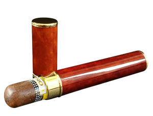 Retro Copper Humidor Cylinder