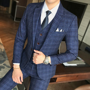 Costume Homme à Carreaux