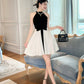 Vintage Elegant Strapless A-Line Dress for Women