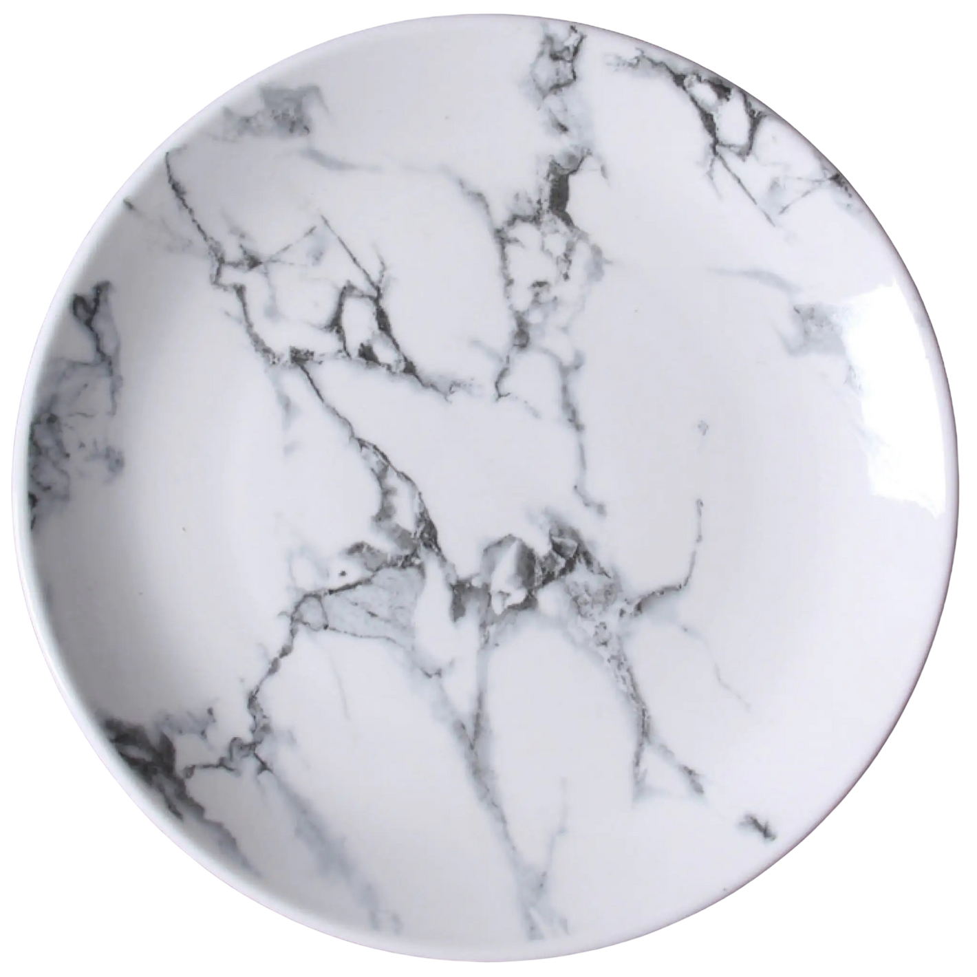 Marble Round Plate 10"