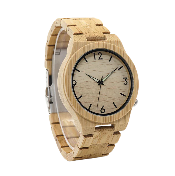 Luminous Bamboo Watch