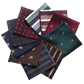Striped Floral Pocket Square
