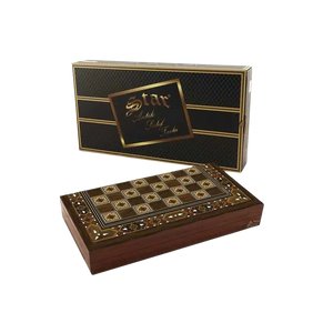Star Antique Mosaic Backgammon Set