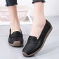 Leather Slip-On Shoes for Women