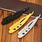Vintage Stainless Steel Folding Straight Razor Holder