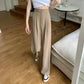 Wide-Leg Dragon Fruit Suit Pants for Women