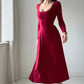 Women Elegant Long Sleeves Dress