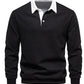 Men's Casual Polo Collar Sweater