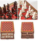 Antique Chess Set with Terracotta Warriors Design
