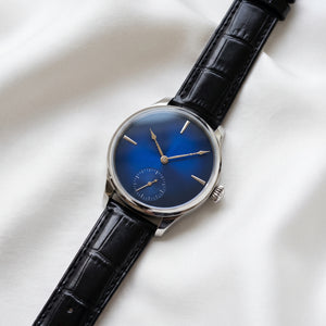 Montre Mécanique Pilote Bleue