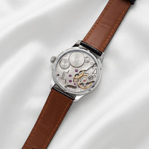 Montre Mécanique Pilote Bleue
