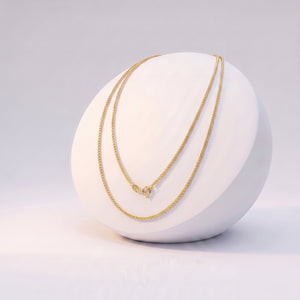 Collier Or 18K Chaîne Renard