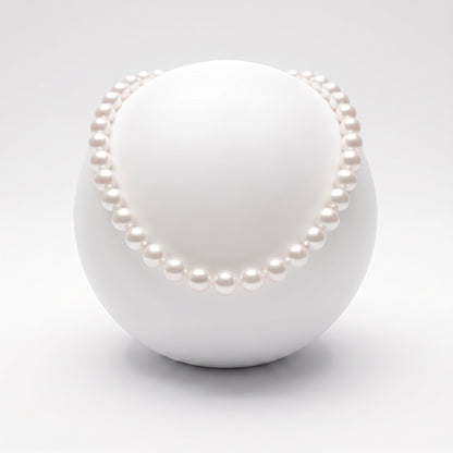 Collier Choker Grosses Perles