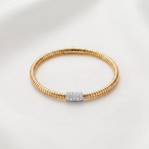 Bracelet Serpent Or 18K Diamant Lab