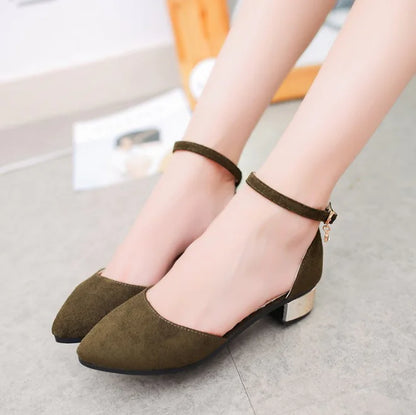 Versatile Women's Heels and Flats with Rhinestones