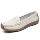 Leather Slip-On Shoes for Women