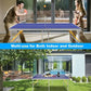 6ft Mid-Size Table Tennis Table