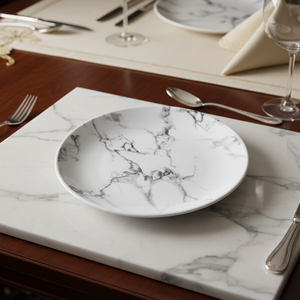 Assiette en Marbre 10"