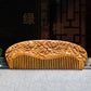 Vintage Green Sandalwood Carved Combs