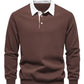 Men's Casual Polo Collar Sweater