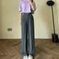 Wide-Leg Dragon Fruit Suit Pants for Women