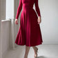 Women Elegant Long Sleeves Dress