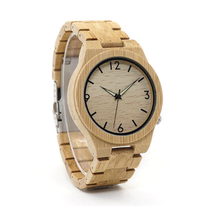 Luminous Bamboo Watch